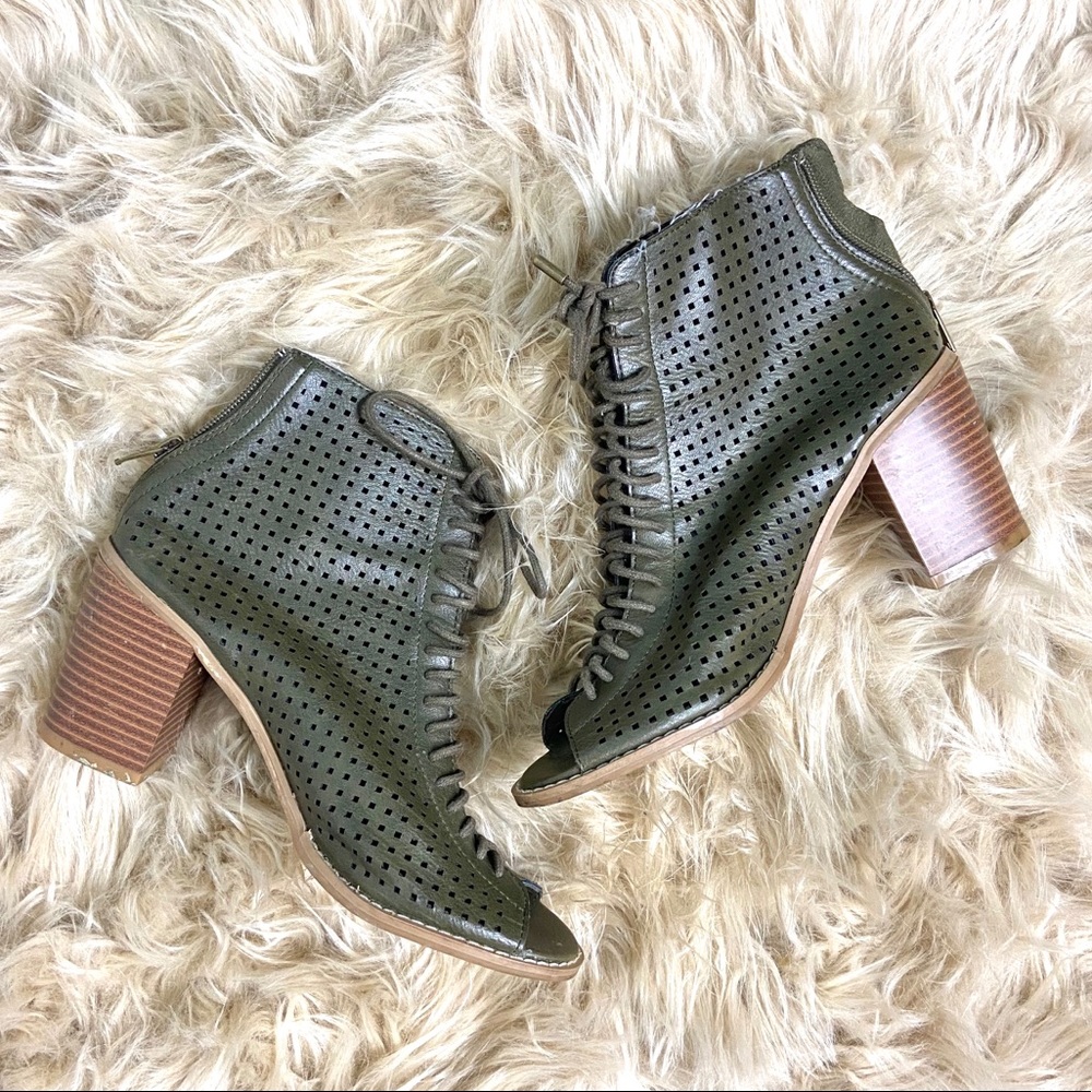 Laced Up Booties